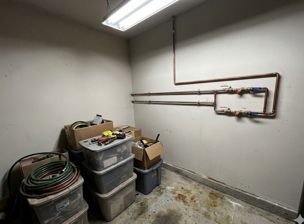 Water softener loop install